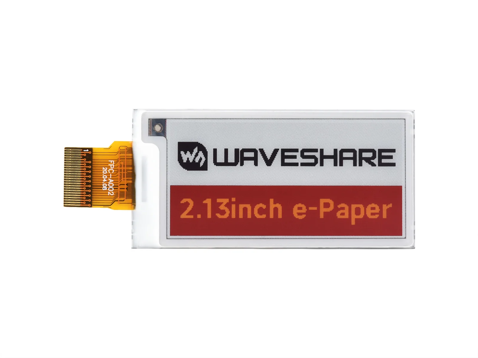 2,13 дюймовый E-Paper (G) Raw Display, 250x122, красный/желтый/черный/белый, низкая мощность, широкий угол обзора, без электроэнергии
2,13 дюймовый E-Paper (G) Raw Display, 250x122, красный/желтый/черный/белый, низкая мощность, широкий угол обзора, без электроэнергии