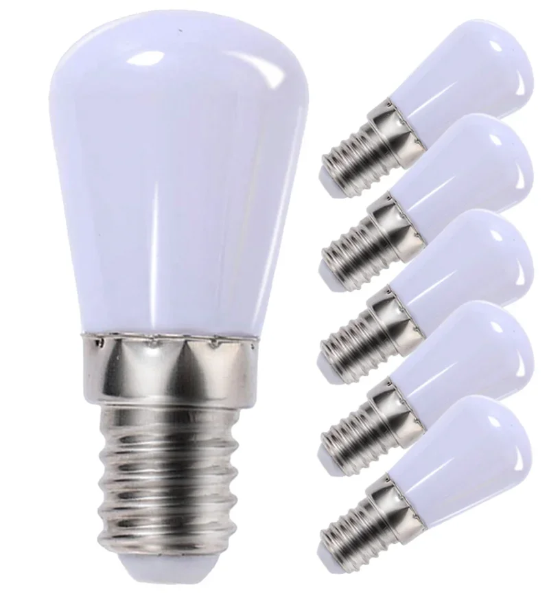 2/4PCS E14 Light Bulbs Mini Refrigerator Lamp Bulbs Refrigerator Light 220V LED Screw Bulbs for Refrigerator Display Cabinets
2/4PCS E14 Light Bulbs Mini Refrigerator Lamp Bulbs Refrigerator Light 220V LED Screw Bulbs for Refrigerator Display Cabinets