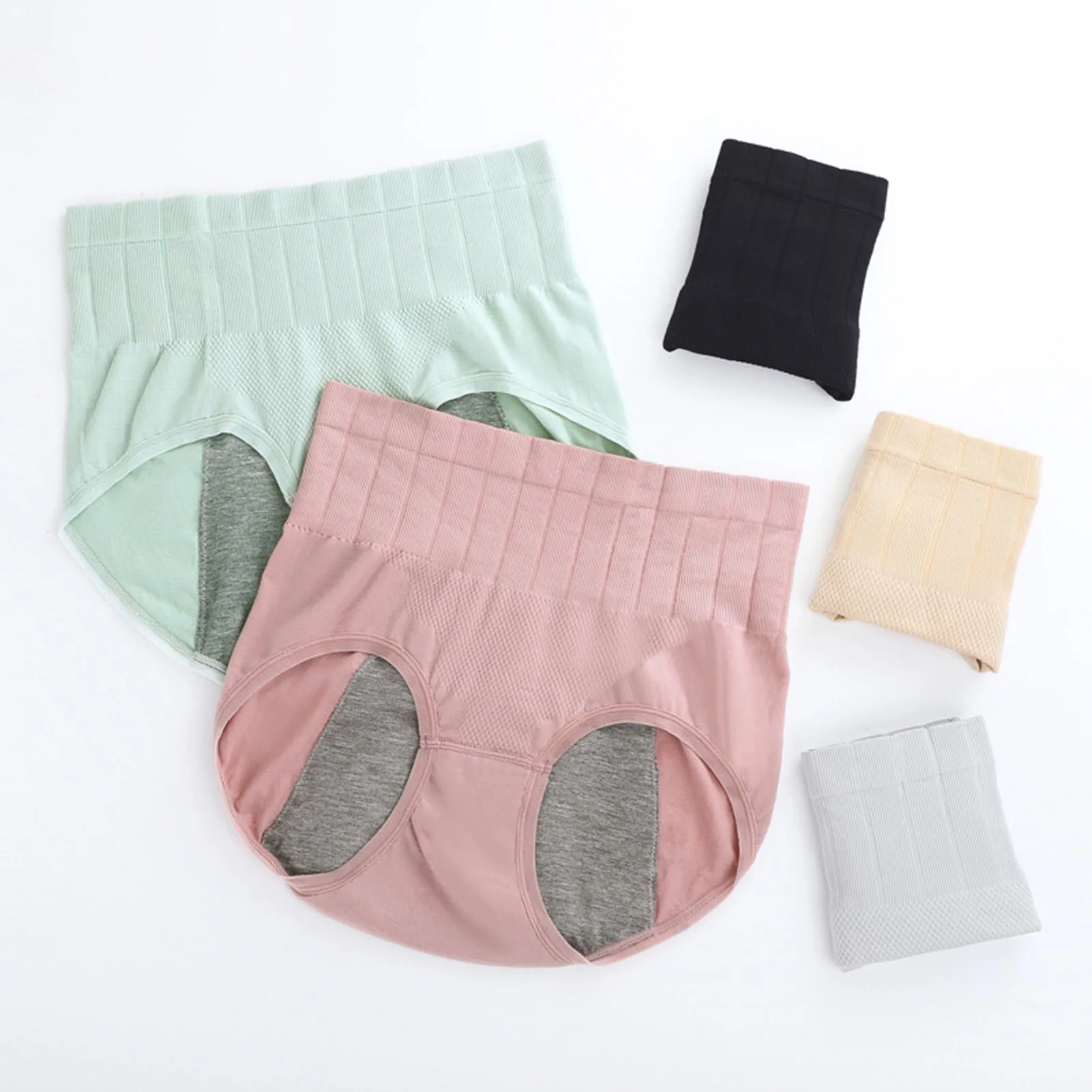 High Waist Leak Proof Panties Moisture-Wicking Ultra-Soft and Breathable Briefs for Daily Trip Sports Wearing NIN668
High Waist Leak Proof Panties Moisture-Wicking Ultra-Soft and Breathable Briefs for Daily Trip Sports Wearing NIN668