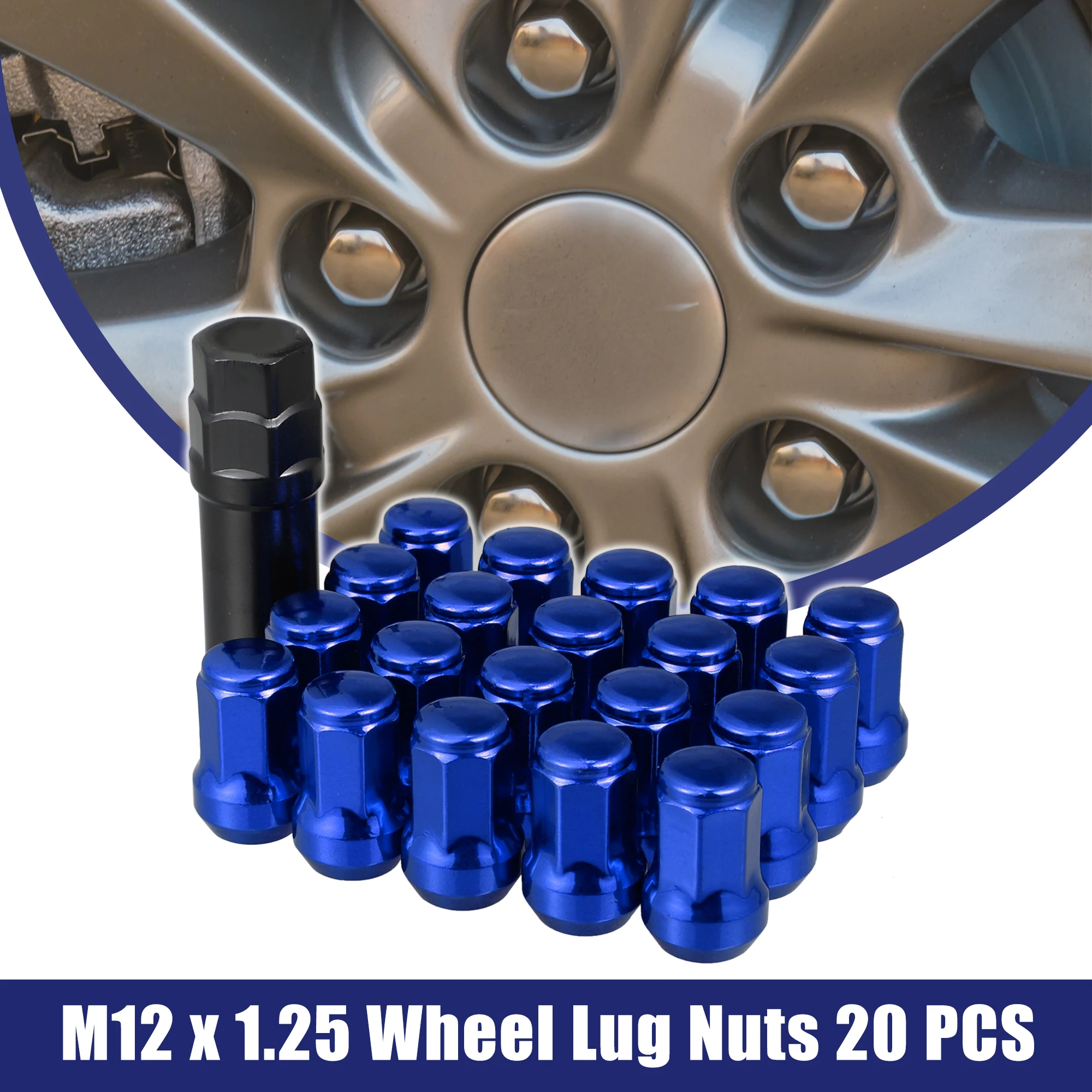 X Autohaux 20 шт. m12x1, 5/1,25 автомобильные шестигранные колесные диски, зажимные гайки с гнездовым ключом, Гоночные Колесные гайки, коническое сиденье, закрытый конец
X Autohaux 20 шт. m12x1, 5/1,25 автомобильные шестигранные колесные диски, зажимные гайки с гнездовым ключом, Гоночные Колесные гайки, коническое сиденье, закрытый конец