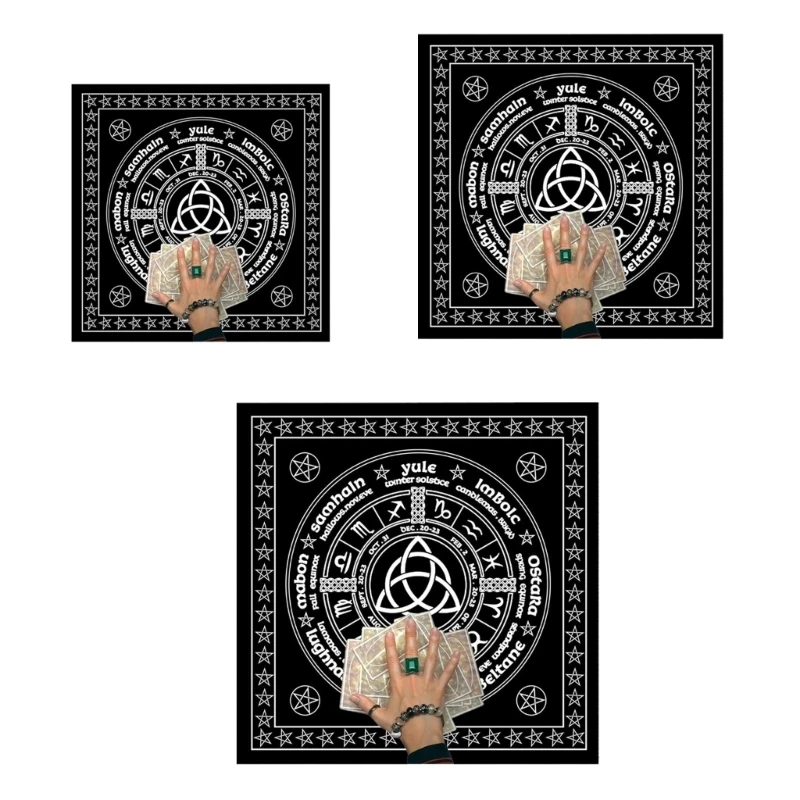 Square Flannelette Tarot Altar Cloth Board Game Pad Astrological Oracles Pad Table Cover Card Mat Divinations Tablecloth
Square Flannelette Tarot Altar Cloth Board Game Pad Astrological Oracles Pad Table Cover Card Mat Divinations Tablecloth