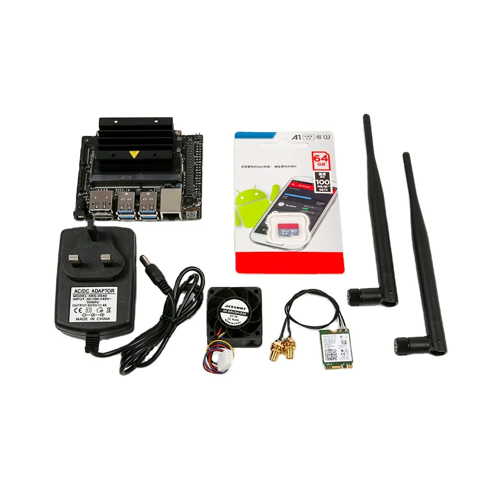 Including US Plug/EU Plug/UK Plug for Jetson Nano developer kit,Jetson Nano B01 AC8265 Wireless NIC Developer Kit
Including US Plug/EU Plug/UK Plug for Jetson Nano developer kit,Jetson Nano B01 AC8265 Wireless NIC Developer Kit