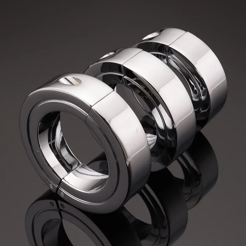 Three Layers Metal Cock Ring Metal Penis Stretcher Delay Time Testicles Enhance Erection Bondage Ejaculation Sex Toys For Men 18 Three Layers Metal Cock Ring Metal Penis Stretcher Delay Time Testicles Enhance Erection Bondage Ejaculation Sex Toys For Men 18