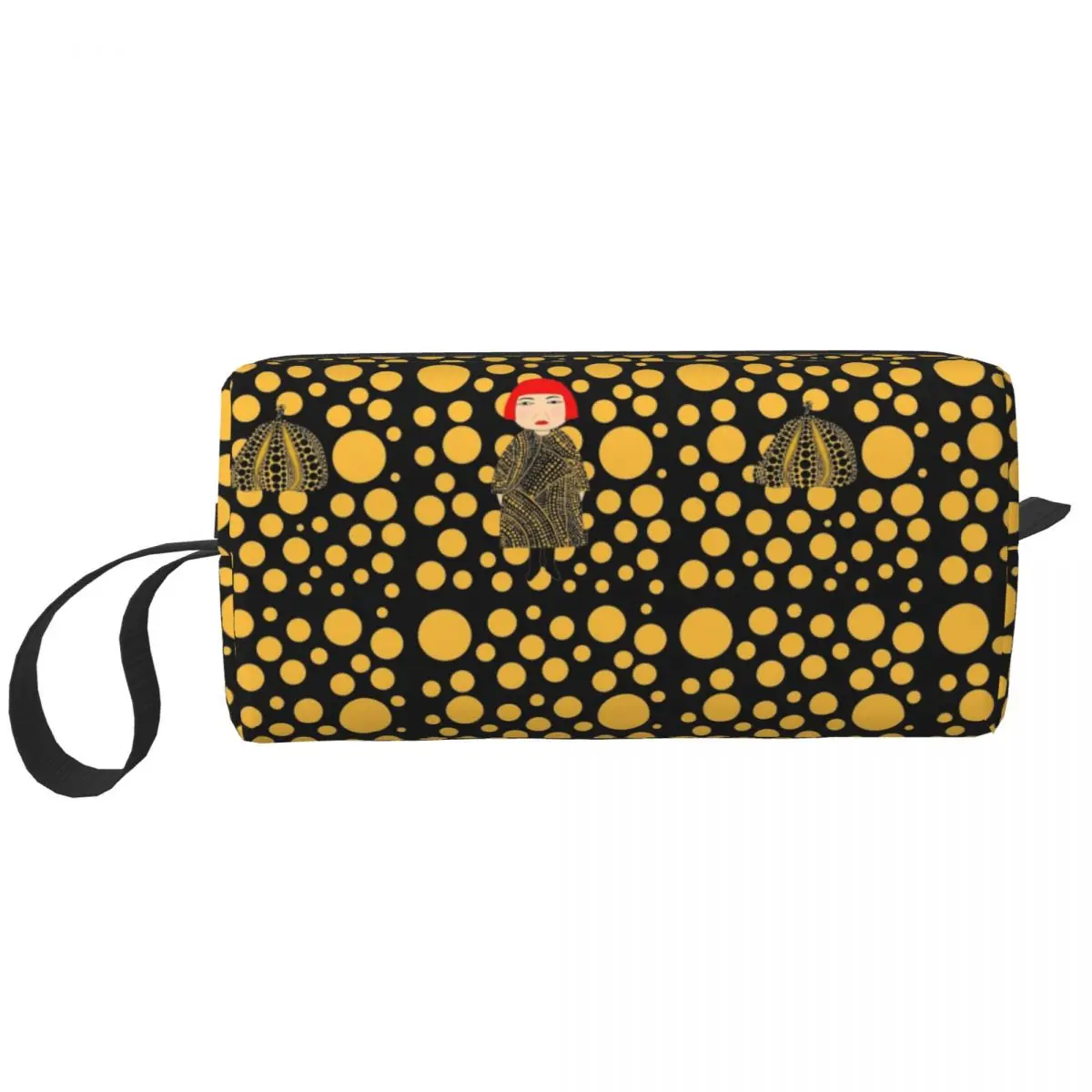 Большая косметичка Yayoi Kusama в желтый горошек, косметичка, дорожные косметички, портативная косметичка унисекс
Большая косметичка Yayoi Kusama в желтый горошек, косметичка, дорожные косметички, портативная косметичка унисекс