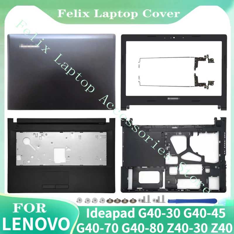 For Lenovo Ideapad G40-30 G40-45 G40-70 G40-80 Z40-30 Z40-70 Z40-80 Laptop LCD Back Cover/Palmrest/Bottom Case/Front Bezel/Hinge
For Lenovo Ideapad G40-30 G40-45 G40-70 G40-80 Z40-30 Z40-70 Z40-80 Laptop LCD Back Cover/Palmrest/Bottom Case/Front Bezel/Hinge