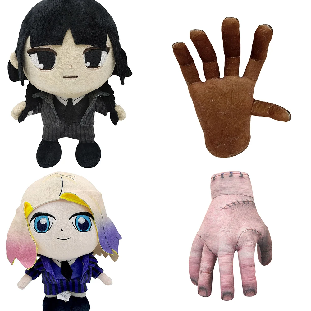 Addams Plush Toys Cosplay Wednesday Enid Sinclair Cartoon Animal Hand Soft Stuffed Dolls For Kid Birthday Xmas Gift
Addams Plush Toys Cosplay Wednesday Enid Sinclair Cartoon Animal Hand Soft Stuffed Dolls For Kid Birthday Xmas Gift