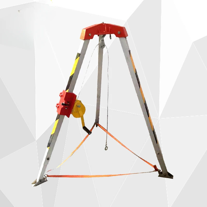 Firefighting aluminum alloy rescue portable tripod with stretchable rescue tripod, fire wellhead self-locking brake emergency
Firefighting aluminum alloy rescue portable tripod with stretchable rescue tripod, fire wellhead self-locking brake emergency