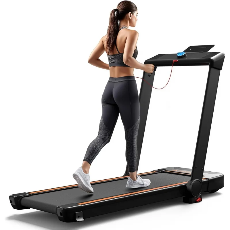 

Under Desk Treadmill, Walking Pad 3 in 1 Folding Treadmill, Walking Jogging Treadmills for Home Office, 2.5HP Low-Noise Treadmil