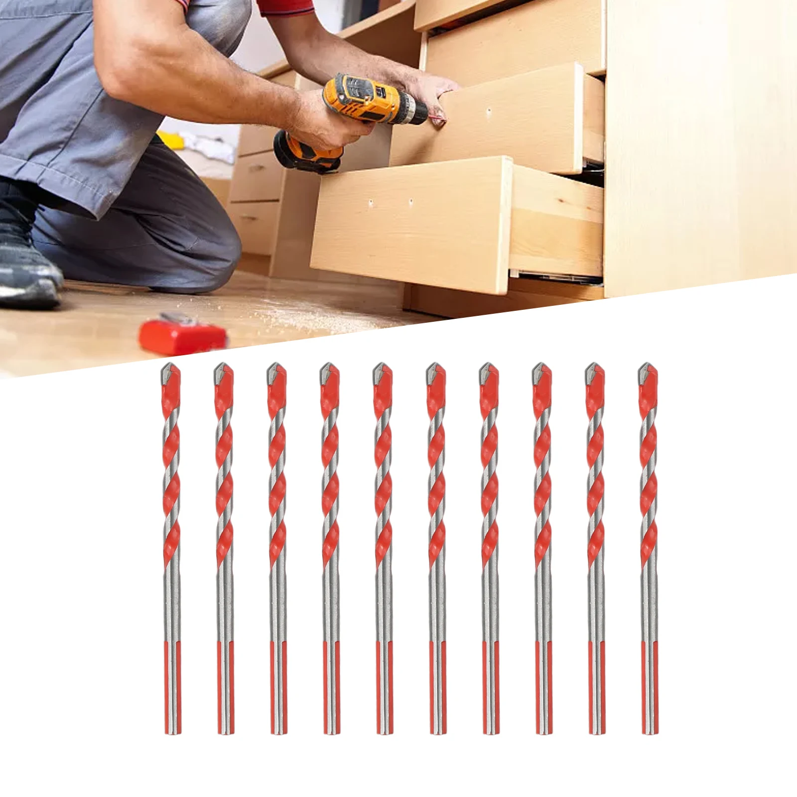 High Quality 10pcs Multifunction Drill Bits Set Ceramic Wall Tile Marble Glass Punching Hole Saw Drilling Bits Working Hot !
High Quality 10pcs Multifunction Drill Bits Set Ceramic Wall Tile Marble Glass Punching Hole Saw Drilling Bits Working Hot !