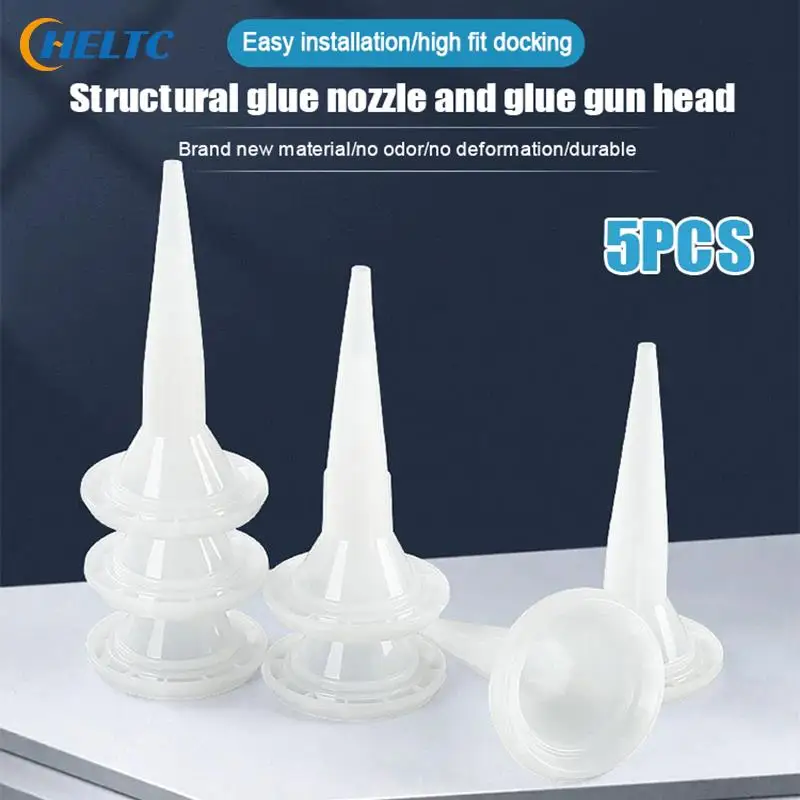 5PCS/Lot Universal Caulking Nozzle Structural Glue Nozzle Plastic Caulking Nozzle Tip Mouth Home Improvement Construction Tools
5PCS/Lot Universal Caulking Nozzle Structural Glue Nozzle Plastic Caulking Nozzle Tip Mouth Home Improvement Construction Tools