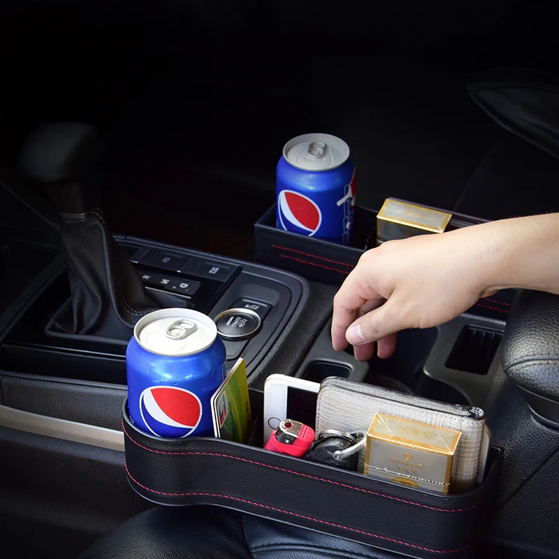PU Leather Auto Organizer Card Phone Holder Stowing Tidying Universal Seat Gap Car Storage Box Seat Crevice Pocket Catcher
PU Leather Auto Organizer Card Phone Holder Stowing Tidying Universal Seat Gap Car Storage Box Seat Crevice Pocket Catcher