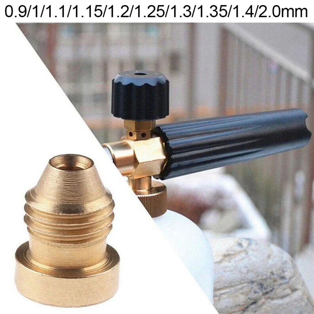 1pc High Pressure Foam Pot Nozzle Copper Spray Core Replacement Garden Power Tools Irrigation Tool Accessories 0.9mm-2.0mm
1pc High Pressure Foam Pot Nozzle Copper Spray Core Replacement Garden Power Tools Irrigation Tool Accessories 0.9mm-2.0mm