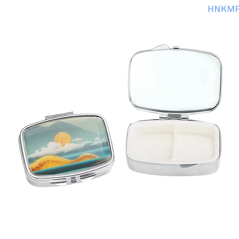 Portable 2 Cell Folding Metal Pill Boxes Square Pill Boxes Medicine Organizer Container Medicine Case Splitters Pill Candy Box
Portable 2 Cell Folding Metal Pill Boxes Square Pill Boxes Medicine Organizer Container Medicine Case Splitters Pill Candy Box