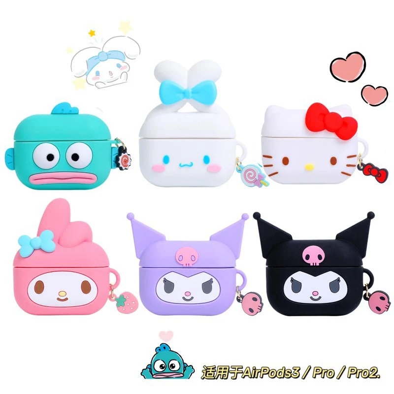 Sanrio Hellokitty Cartoon Case for Airpods Pro 2 My Melody Kuromi Airpods3 Silicone Earphone Protective Case for Airpods Earbuds
Sanrio Hellokitty Cartoon Case for Airpods Pro 2 My Melody Kuromi Airpods3 Silicone Earphone Protective Case for Airpods Earbuds