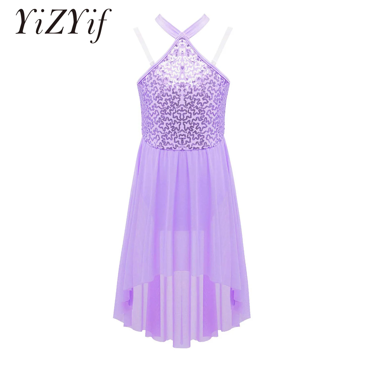 Kids Girls Ballet Dance Dress Lyrical Dance Stage Performance Dress Shiny Irregular Hem Gymnastics Leotard Ballerina Costumes
Kids Girls Ballet Dance Dress Lyrical Dance Stage Performance Dress Shiny Irregular Hem Gymnastics Leotard Ballerina Costumes