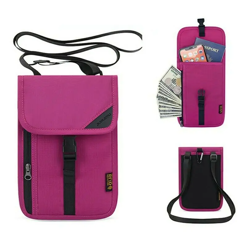 2022 Passport Holder Neck Stash Pouch Wallet Travel Rfid Multi-Function Women Men Coin Purses Zipper Protective Cover 14*20.5cm
2022 Passport Holder Neck Stash Pouch Wallet Travel Rfid Multi-Function Women Men Coin Purses Zipper Protective Cover 14*20.5cm