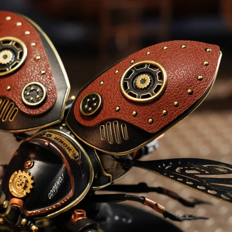 Intelligent Control Rhinoceros Golden Turtle Metal Assembly Model Puzzle Adult High Difficulty Mechanical Assembly Toy Gift
Intelligent Control Rhinoceros Golden Turtle Metal Assembly Model Puzzle Adult High Difficulty Mechanical Assembly Toy Gift