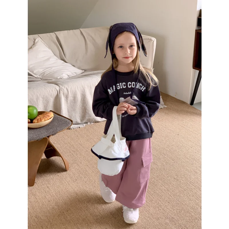 Fashion Kids Clothes Sets Baby Girl Boys Sweatshirts and Pink Cargo Pants Two Piece Outfits Korean 2023 Autumn Children Clothing
Fashion Kids Clothes Sets Baby Girl Boys Sweatshirts and Pink Cargo Pants Two Piece Outfits Korean 2023 Autumn Children Clothing