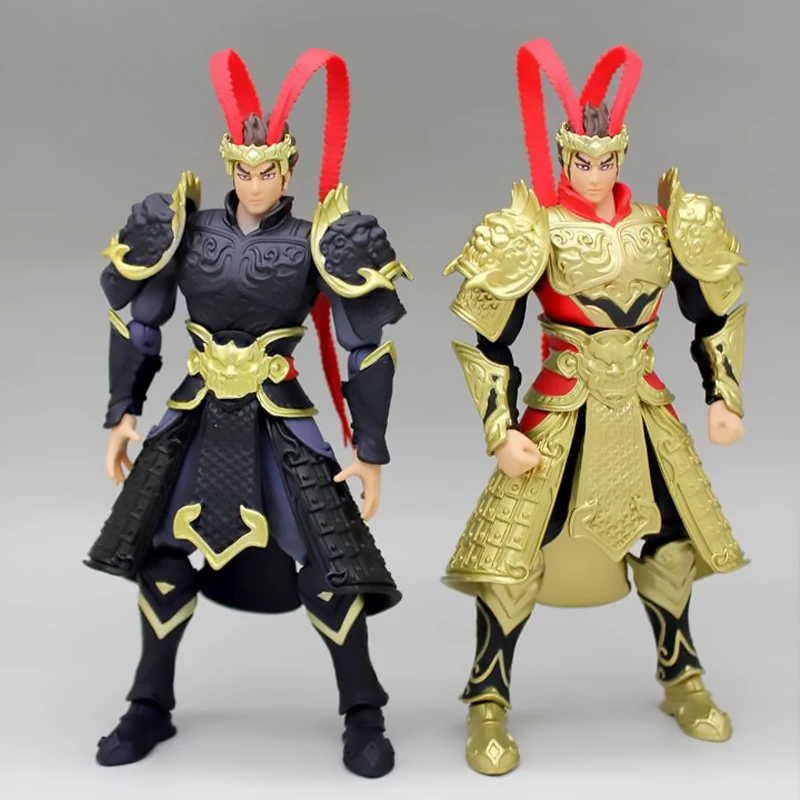 

Three Kingdoms Lu Bu Dragon Soul Gongze Zhao Yun Handpiece Five Tigers Joints Movable Model Furnishings Soldier Anime Figure