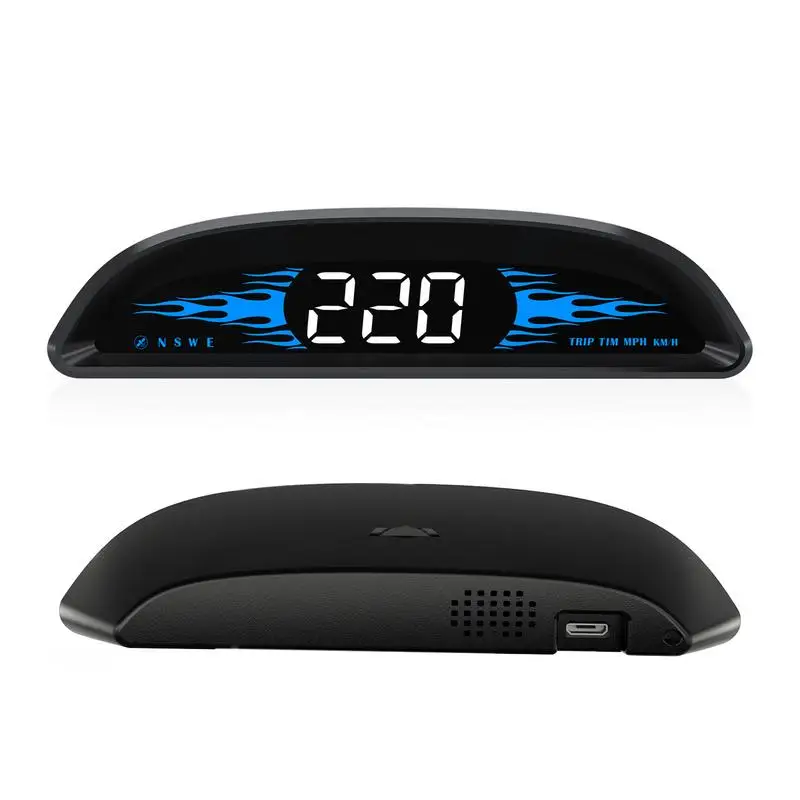 

Digital Hud Speedometer Car Portable Monitor Universal Digital GPS Speedometer Heads Up Display With MPH Speed