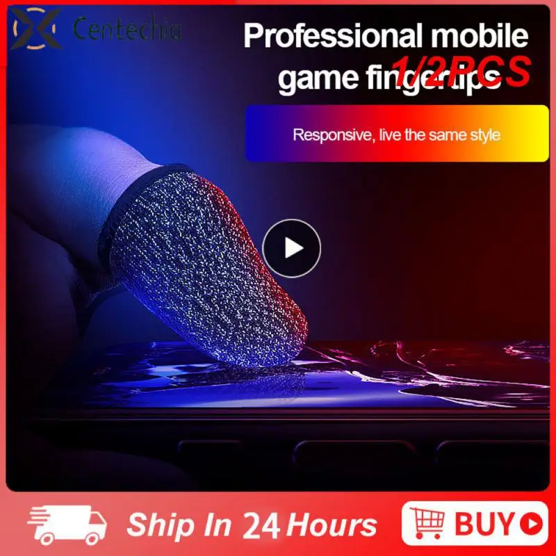 1/2PCS Gaming Finger Sleeve Game Controller Sweatproof Gloves Breathable Fingertips For Mobile Games Touch Screen Finger Cots
1/2PCS Gaming Finger Sleeve Game Controller Sweatproof Gloves Breathable Fingertips For Mobile Games Touch Screen Finger Cots