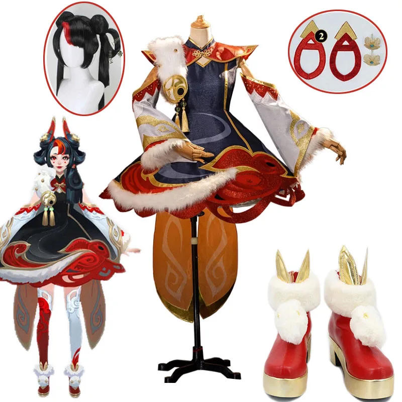 LOL Mythmaker Gwen Cosplay Costume Wig Boots Dress Game LOL Role Play Gwen Red Suit China Fancy Dress For Women Girls Halloween
LOL Mythmaker Gwen Cosplay Costume Wig Boots Dress Game LOL Role Play Gwen Red Suit China Fancy Dress For Women Girls Halloween