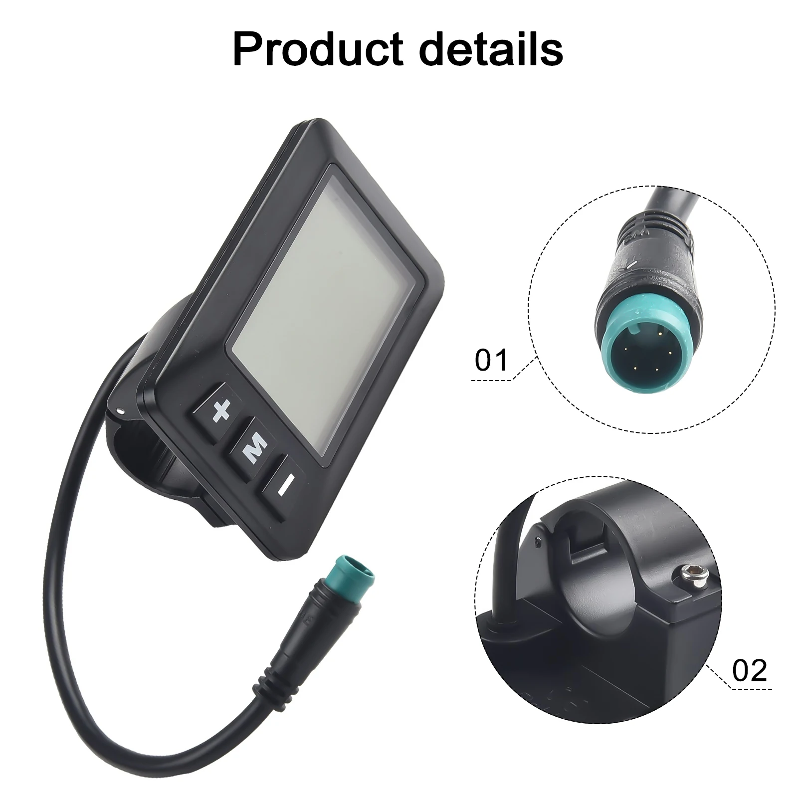 36V 48V Ebike Display 5pin SM Waterproof Plug Displays Electric Bike LCD Display 80*47mm JN GD01 Meter Ebike Parts Accessories
36V 48V Ebike Display 5pin SM Waterproof Plug Displays Electric Bike LCD Display 80*47mm JN GD01 Meter Ebike Parts Accessories