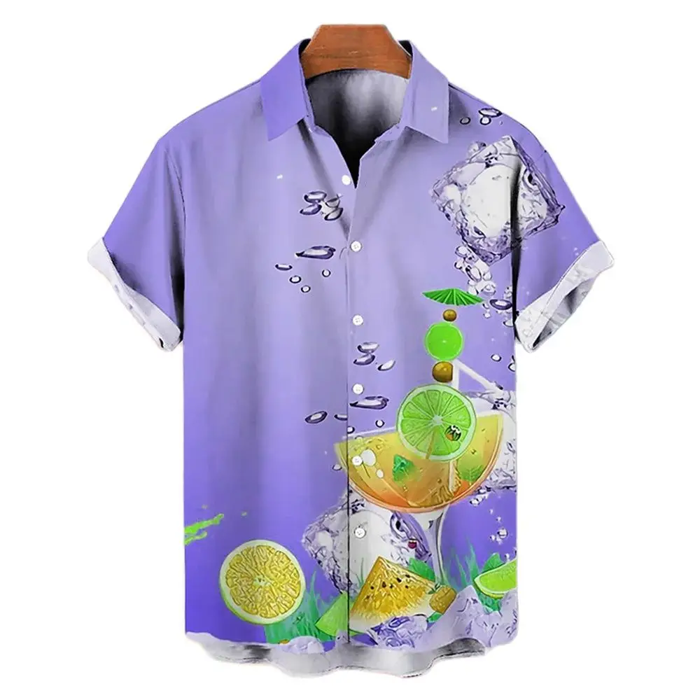 Men's Hawaiian Shirt 3D Wine Glasses Printing Short Sleeve Top Casual Party Blouse Loose Oversized T-Shirt Men Clothing Top Tees
Men's Hawaiian Shirt 3D Wine Glasses Printing Short Sleeve Top Casual Party Blouse Loose Oversized T-Shirt Men Clothing Top Tees