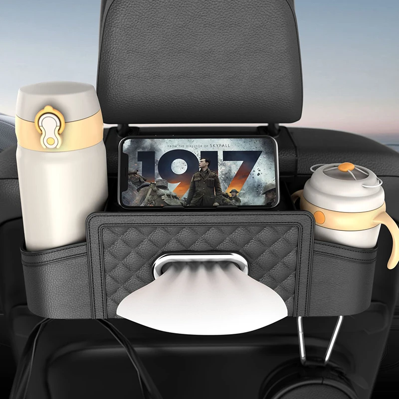 Многофункциональная Кожаная Коробка для хранения салфеток на спинке автомобильного сиденья подставка для телефона и планшета место для чашки с водой портативный мешок с крючком для мусора
Многофункциональная Кожаная Коробка для хранения салфеток на спинке автомобильного сиденья подставка для телефона и планшета место для чашки с водой портативный мешок с крючком для мусора