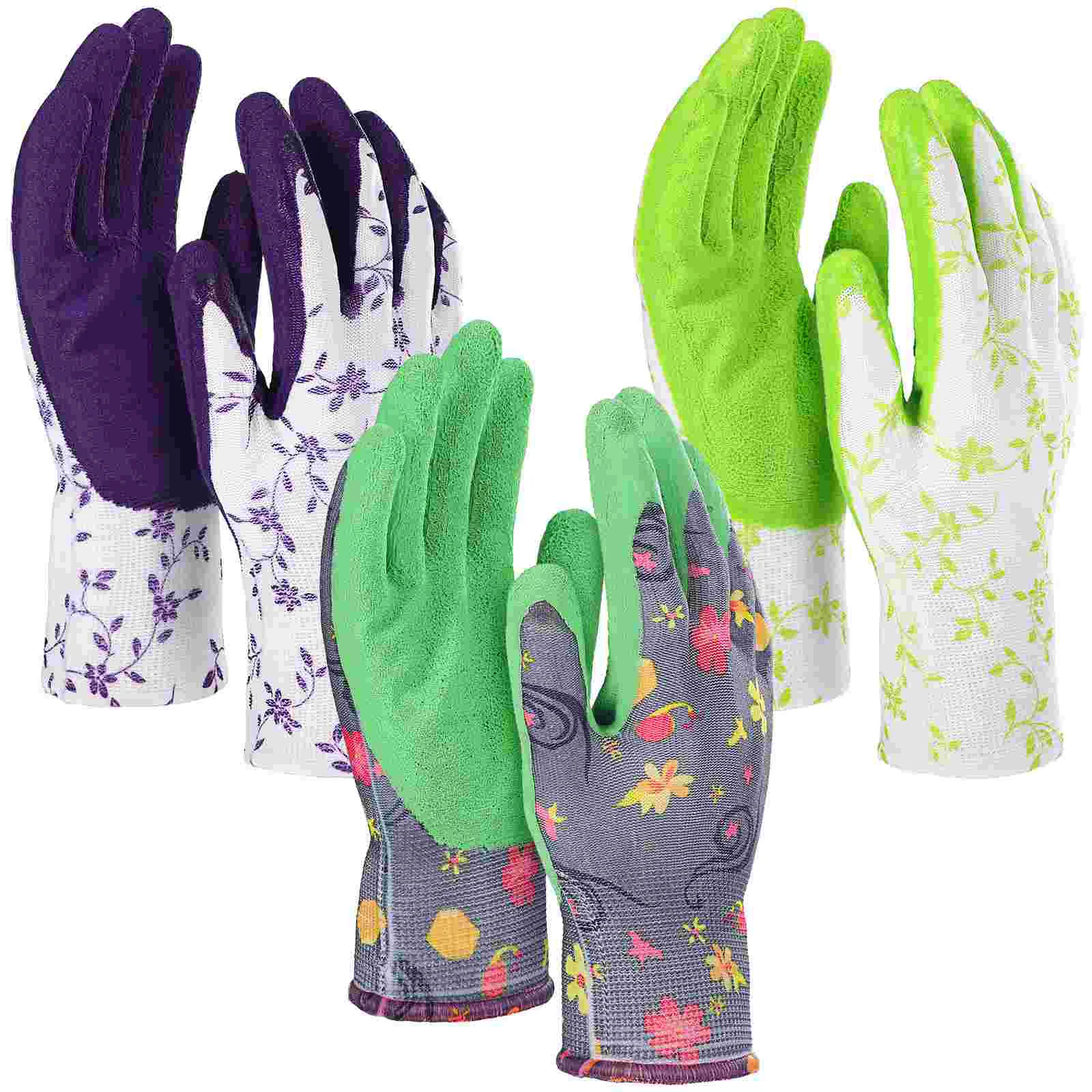 3 Pairs Floral Gloves Waterproof Work For Men Womens Gardening Working Ladies White and Green
3 Pairs Floral Gloves Waterproof Work For Men Womens Gardening Working Ladies White and Green