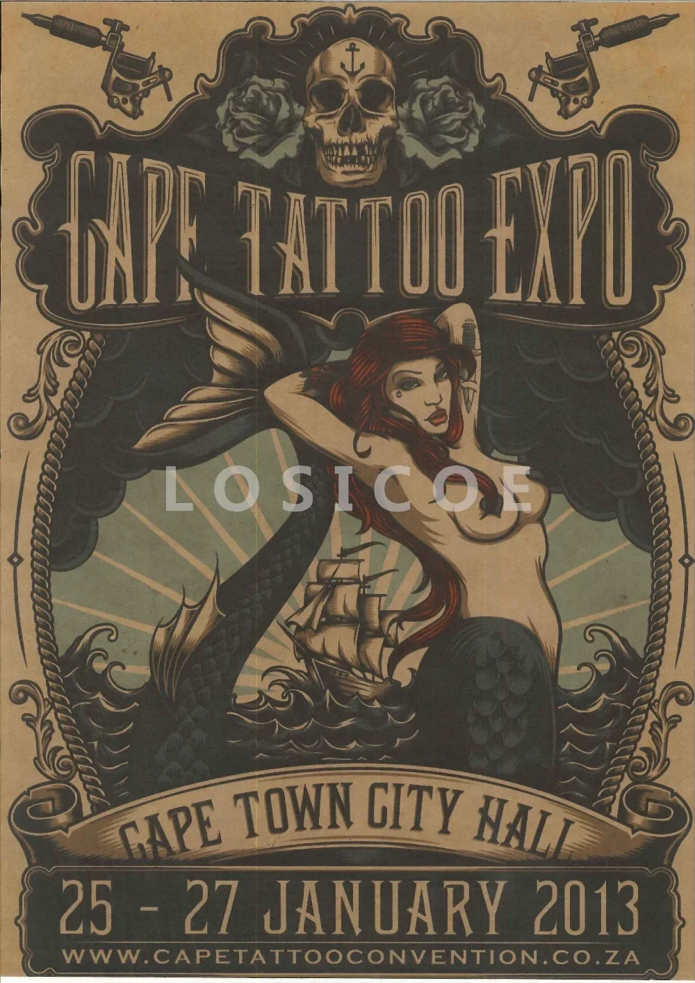 Постеры с рисунком «CAPF TATTOO EXPO» в стиле ретро, картины из крафт-бумаги для интерьера, наклейки на стену, домашний декор
Постеры с рисунком «CAPF TATTOO EXPO» в стиле ретро, картины из крафт-бумаги для интерьера, наклейки на стену, домашний декор