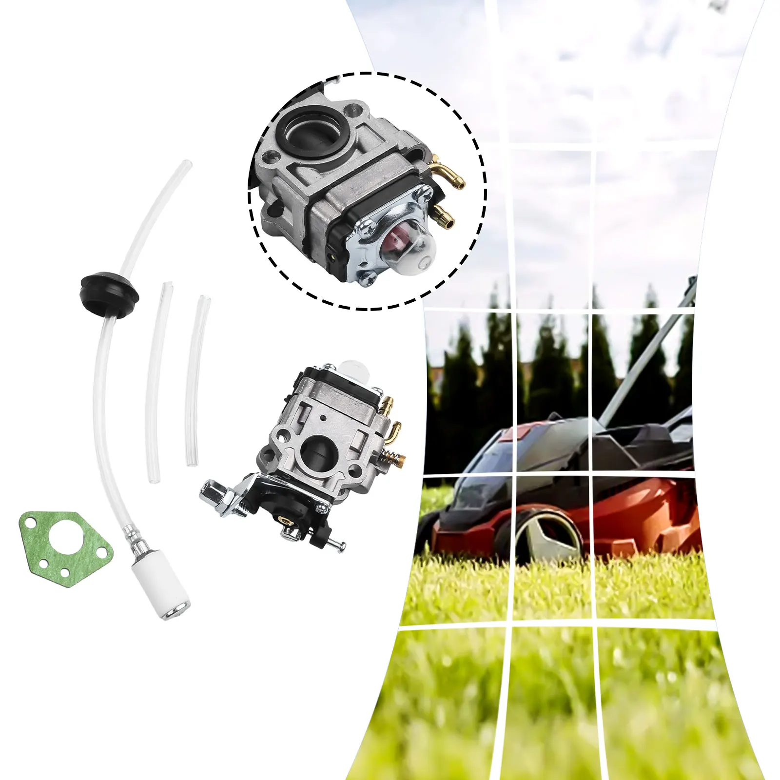 Карбюратор Замена для карбюратора Ardisam OEM 300486 и 3004117, 1 шт., топливная линия карбюратора и Комплект фильтров, уличное силовое оборудование
Карбюратор Замена для карбюратора Ardisam OEM 300486 и 3004117, 1 шт., топливная линия карбюратора и Комплект фильтров, уличное силовое оборудование