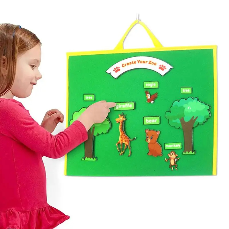 Foldable Felt Story Board Montessori Toys Storytelling Board Double-Sided Teaching Board Early Learning For Toddlers
Foldable Felt Story Board Montessori Toys Storytelling Board Double-Sided Teaching Board Early Learning For Toddlers