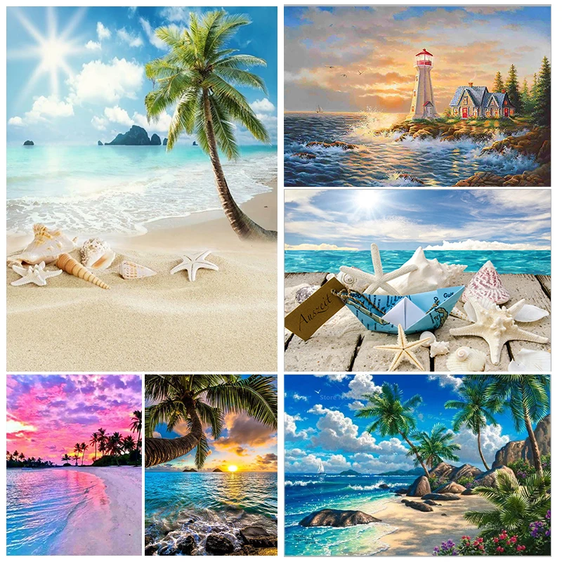 YOUQU DIY5d diamond painting summer landscape diamond embroidery cross stitch beach full square/round rhinestone home decoration
YOUQU DIY5d diamond painting summer landscape diamond embroidery cross stitch beach full square/round rhinestone home decoration