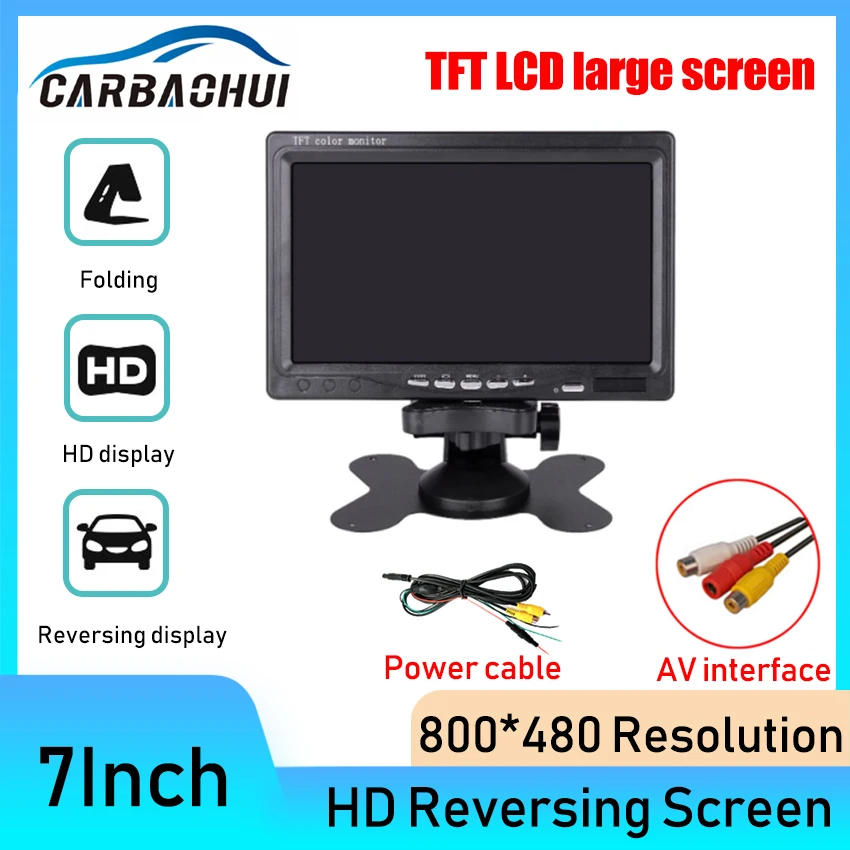 large screen Car Monitor Car Reversing Parking Backup 800*480 TFT LCD Screen Display Rearview camera 2 Video,monitor for Car
large screen Car Monitor Car Reversing Parking Backup 800*480 TFT LCD Screen Display Rearview camera 2 Video,monitor for Car