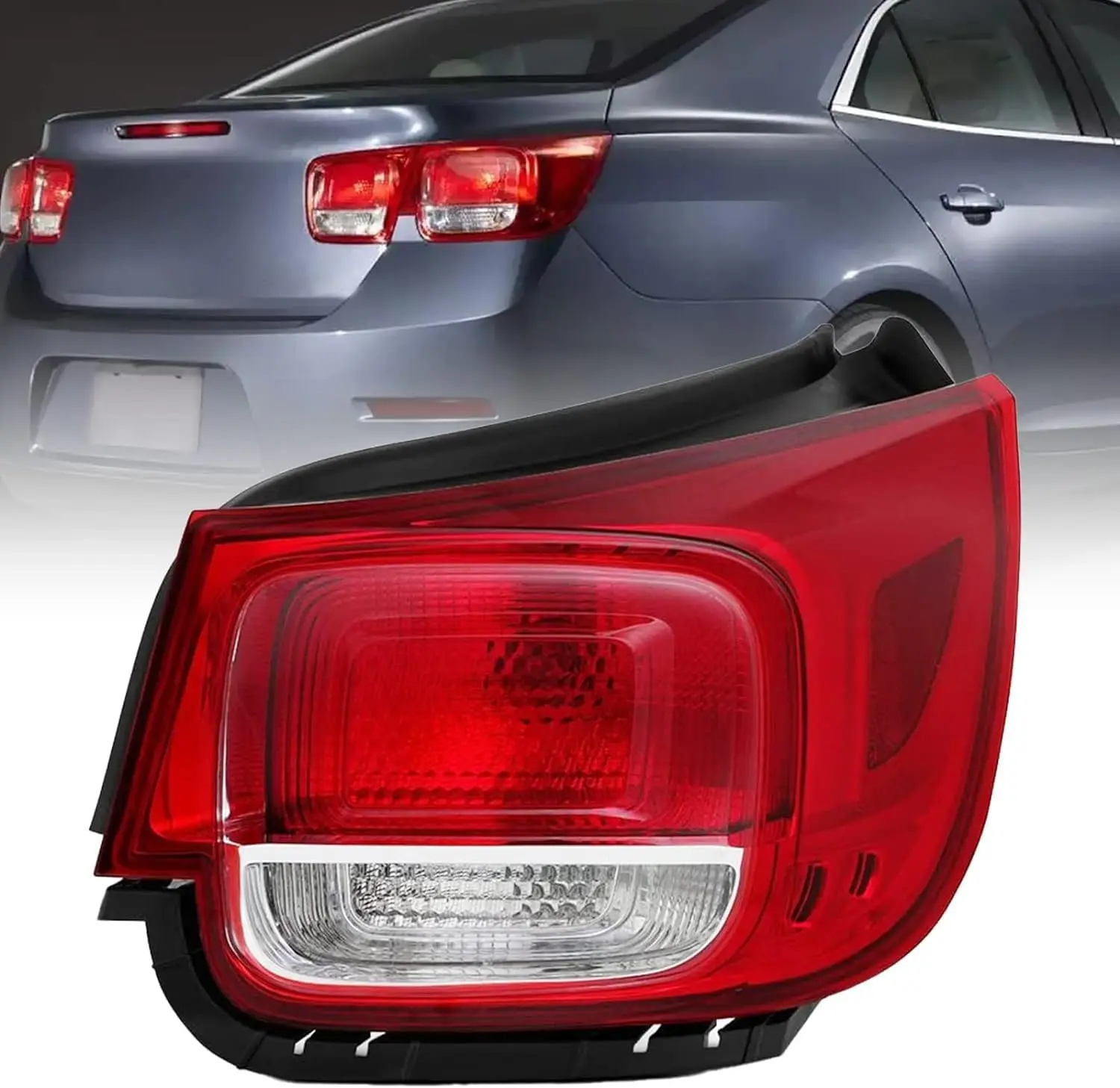 Задний фонарь стоп-сигнала, совместимый с 201320142015 Chevy Malibu, задний фонарь для замены GM2805110 23294319
Задний фонарь стоп-сигнала, совместимый с 201320142015 Chevy Malibu, задний фонарь для замены GM2805110 23294319