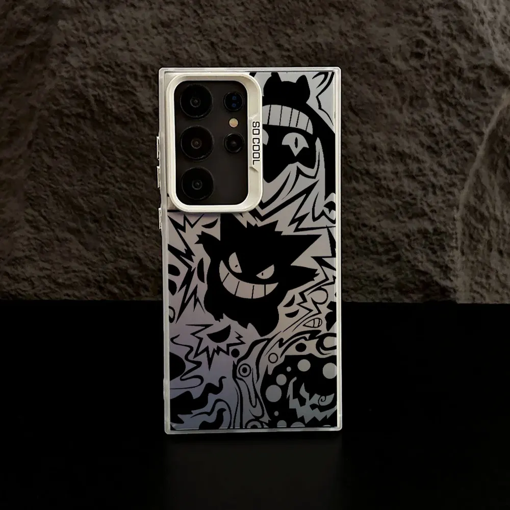 Pokemons Gengar Pocket Monster S25 Cases For Samsung S25 S24 Ultra Carcasa For Galaxy S23 S22 S21 FE S20 Ultra Plus Phone Cover Pokemons Gengar Pocket Monster S25 Cases For Samsung S25 S24 Ultra Carcasa For Galaxy S23 S22 S21 FE S20 Ultra Plus Phone Cover