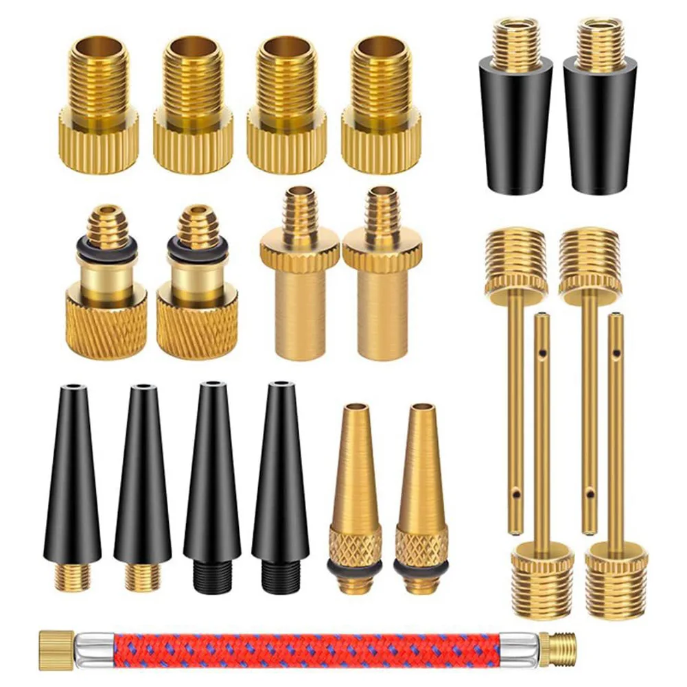 Bicycle Valve Adapter 21/16/9 Pieces Set Bike Valve Group Valve Adapter SV /AV/ DV Removable Presta Spool Replacement Parts
Bicycle Valve Adapter 21/16/9 Pieces Set Bike Valve Group Valve Adapter SV /AV/ DV Removable Presta Spool Replacement Parts