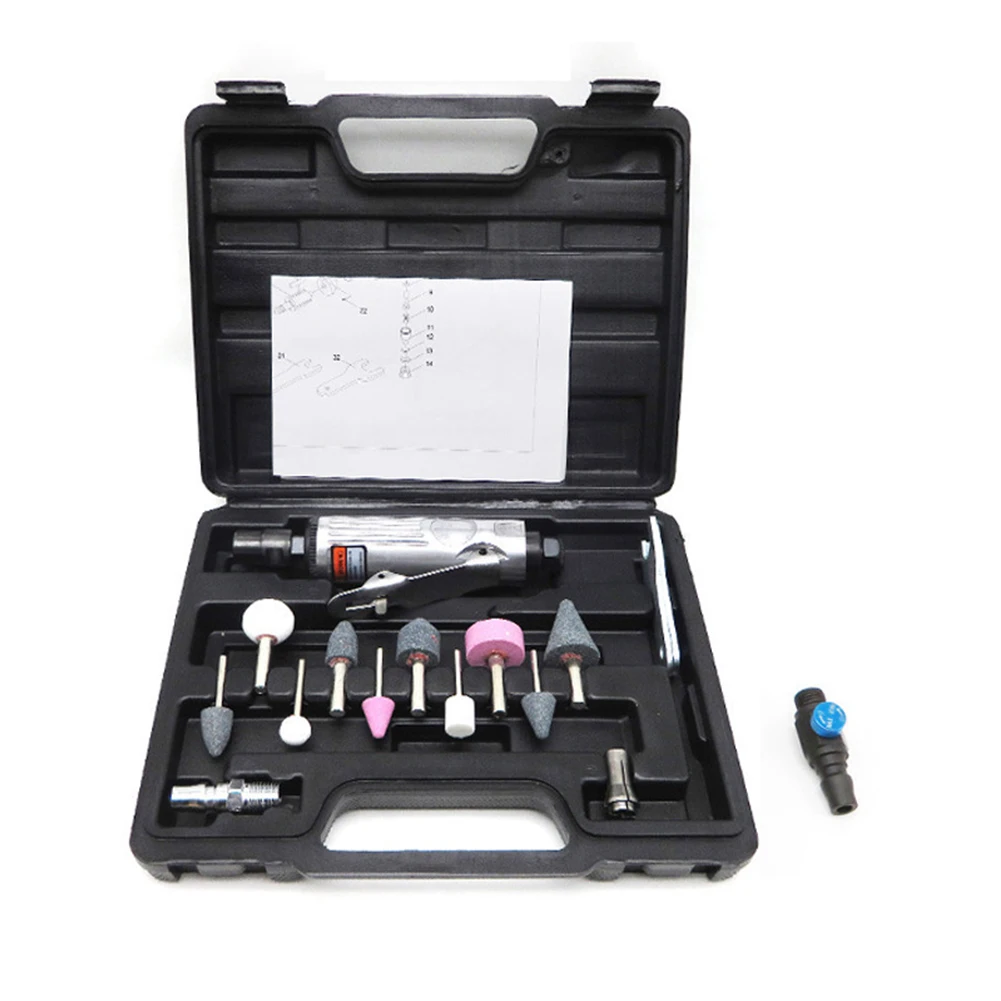 1set Air Die Grinder 1/4 Inch Intake Connector Grinding Machine Rotary Pneumatic Tools
1set Air Die Grinder 1/4 Inch Intake Connector Grinding Machine Rotary Pneumatic Tools