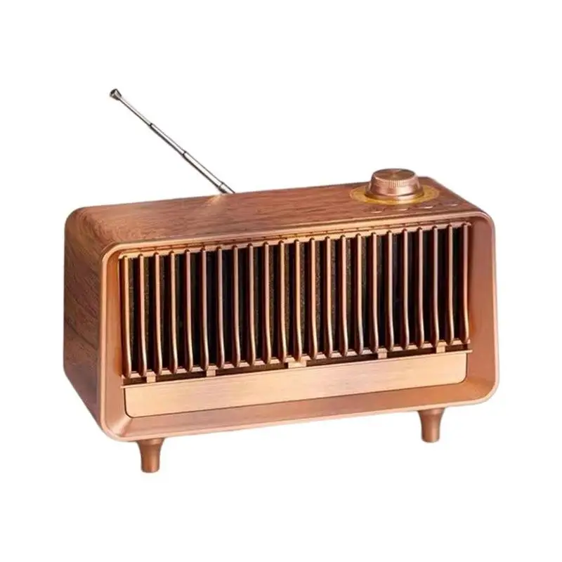 Portable Wood Speakers Vintage Radio Classic Speaker Wooden Made Portable Wireless Speakers With Crystal Clear Sound FM Radio
Portable Wood Speakers Vintage Radio Classic Speaker Wooden Made Portable Wireless Speakers With Crystal Clear Sound FM Radio
