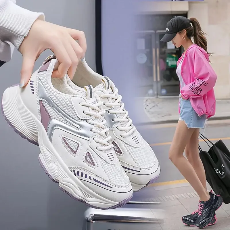 Новинка 2023, Осенняя обувь, Белая обувь, кроссовки для школьниц, повседневная женская спортивная обувь, модная нишевая обувь Ins