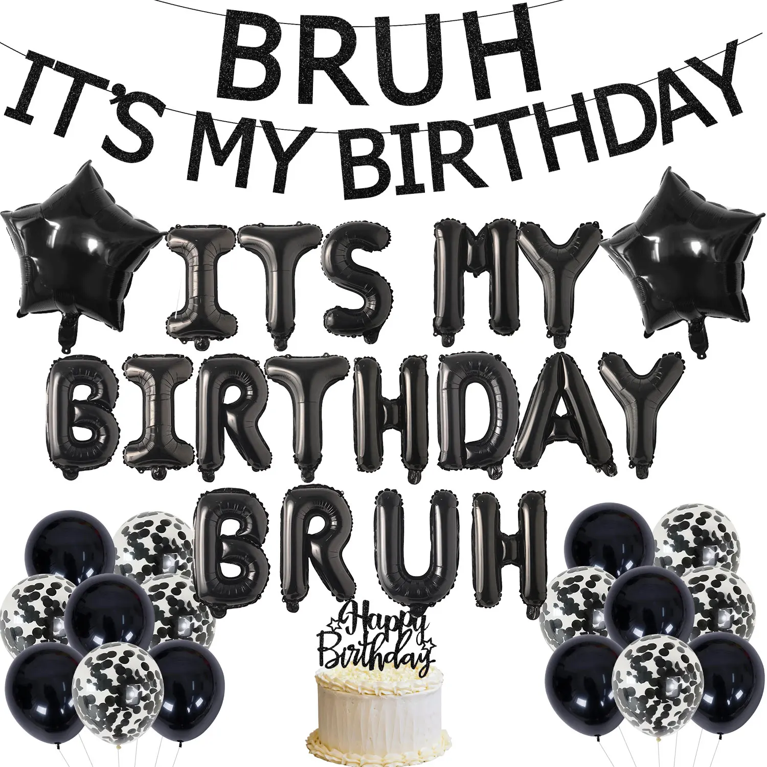 Bruh Its My Birthday Party Decor Preteen and Teens Party Supplies Teenager 12th 13th 14th Funny Birthday Party Decor
Bruh Its My Birthday Party Decor Preteen and Teens Party Supplies Teenager 12th 13th 14th Funny Birthday Party Decor