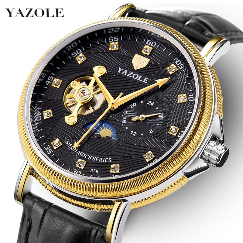 Business Fashion Belt Men's Watch Authentic Yazole Watch 2021 New Men's Mechanical Watch Men's Watch Large Dial Watches for Men
Business Fashion Belt Men's Watch Authentic Yazole Watch 2021 New Men's Mechanical Watch Men's Watch Large Dial Watches for Men