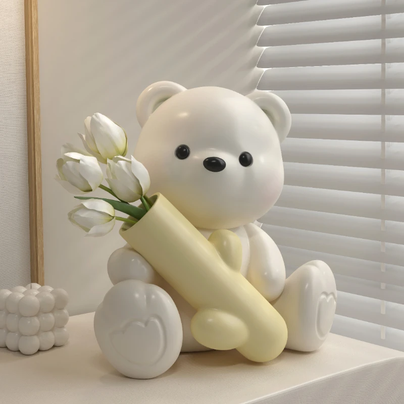 Creative violent bear bouquets desktop ornaments cream wind tea table TV cabinet porch home accessories housewarming gift
Creative violent bear bouquets desktop ornaments cream wind tea table TV cabinet porch home accessories housewarming gift