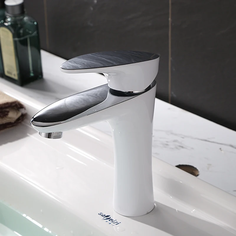 Modern Single Hole Bathroom Sink Faucet Deck Mount Basin Faucet Single Handle Vanity Faucet Stainless Steel Basin Mixer Taps
Modern Single Hole Bathroom Sink Faucet Deck Mount Basin Faucet Single Handle Vanity Faucet Stainless Steel Basin Mixer Taps