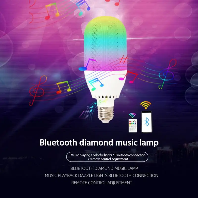 Remote Controllor Light Bulbs Fun Party Musical Light Box Abs Bulb Lamp Natural Speaker Led Music Bulb Light Bulb 12w
Remote Controllor Light Bulbs Fun Party Musical Light Box Abs Bulb Lamp Natural Speaker Led Music Bulb Light Bulb 12w