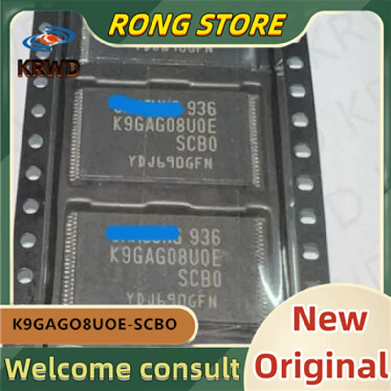 

5PCS K9GAG08U0E-SCB0 New and Original Chip IC K9GAGO8UOE-SCBO K9GAG08U0E TSOP48 Flash memory chip