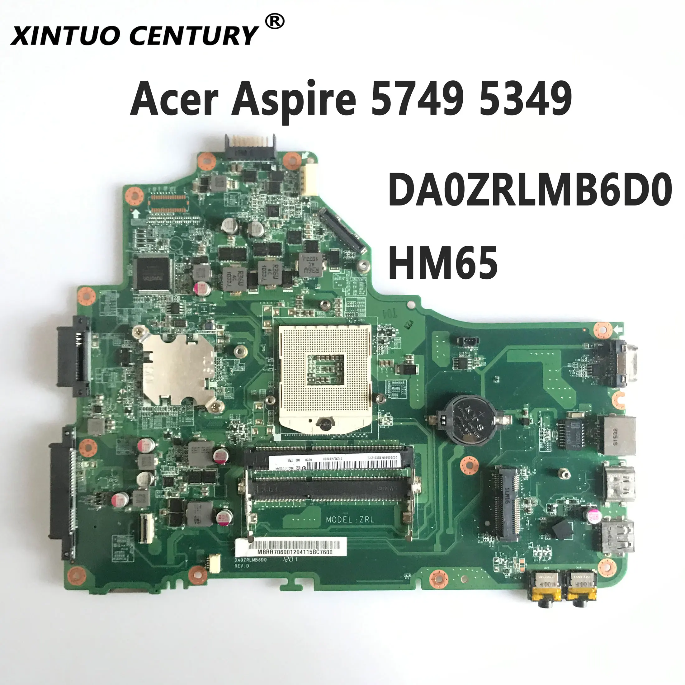 Высококачественная материнская плата DA0ZRLMB6D0 для ноутбука Acer Aspire 5749 5349, материнская плата HM65 DDR3 100%, протестированная работа
Высококачественная материнская плата DA0ZRLMB6D0 для ноутбука Acer Aspire 5749 5349, материнская плата HM65 DDR3 100%, протестированная работа