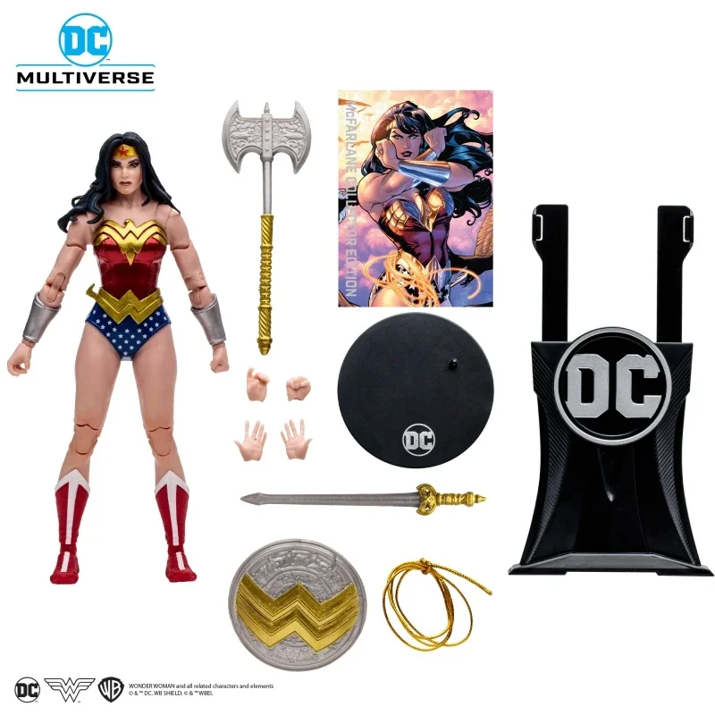 Original Mcfarlane Wonder Woman Action Figure Classic Toys Anime Figure DC Multiverse Statue Model Collection Doll Gift
Original Mcfarlane Wonder Woman Action Figure Classic Toys Anime Figure DC Multiverse Statue Model Collection Doll Gift