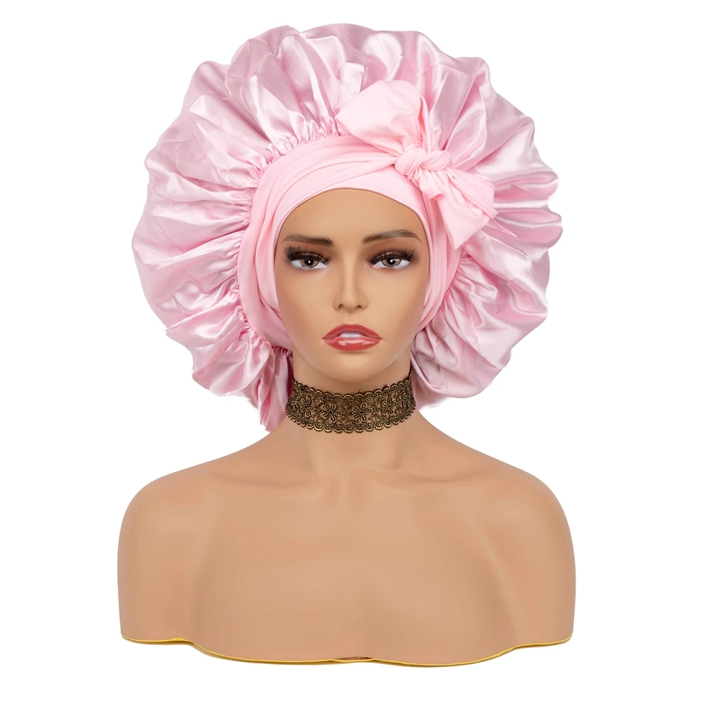 Silk Sleeping Cap Hair Bonnets for Women Silky Bonnet for Curly Hair Wide Elastic Band Sleep Cap Silk Hair Bonnet for Sleeping
Silk Sleeping Cap Hair Bonnets for Women Silky Bonnet for Curly Hair Wide Elastic Band Sleep Cap Silk Hair Bonnet for Sleeping